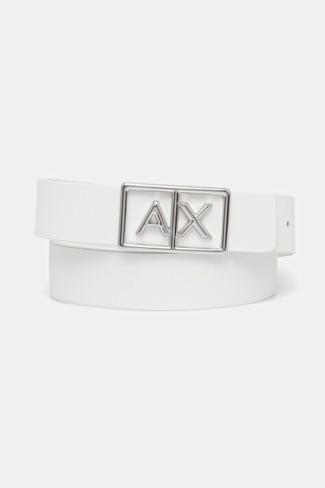 Armani Exchange двосторонній ремінь жіночий шкіряний білий XW000966 AF13953
