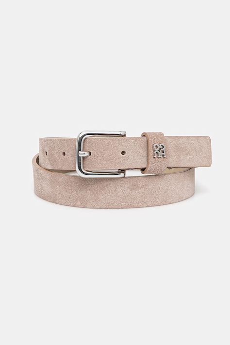 HUGO ζώνη γυναικεία από δέρμα σουέτ Tina_HU-GO-Sd μπεζ 50558799