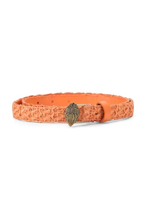 Kurt Geiger London dámský pásek Eagle Belt oranžový 5255891449