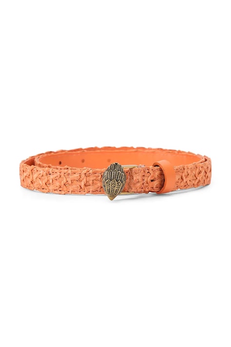 Kurt Geiger London dámský pásek Eagle Belt oranžový 5255891449