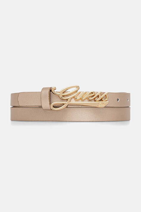 Guess pasek dziecięcy kolor złoty J5BZ27 WGT10