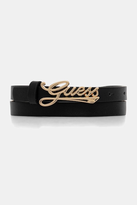Guess pasek dziecięcy kolor czarny J5BZ27 WGT10