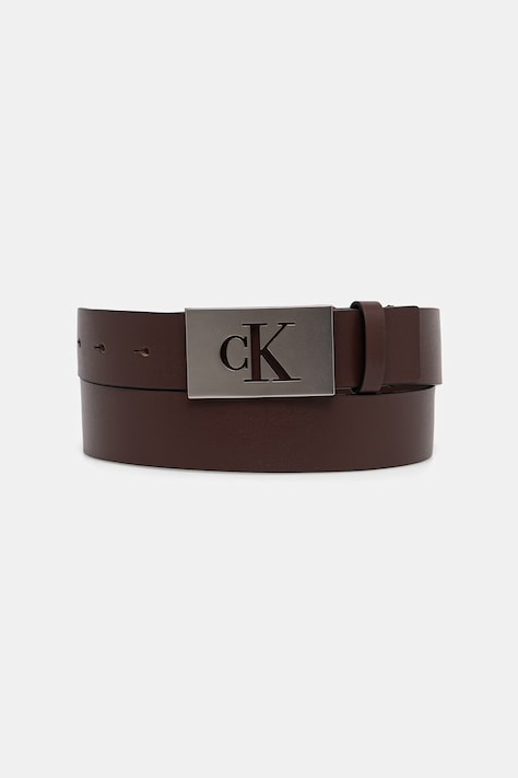 Calvin Klein ζώνη ανδρική καφέ LV04D7043G