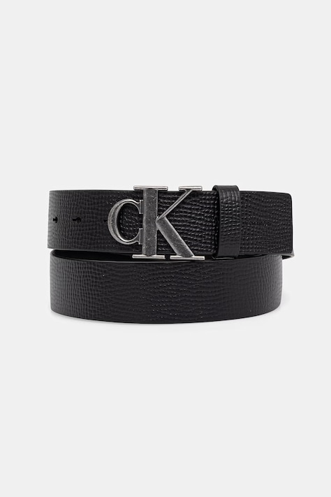 Calvin Klein remen za muškarce kožni crni LV04D7085G