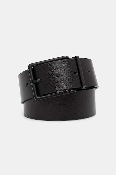 Calvin Klein pasek dwustronny męski skórzany czarny LV04D7118G