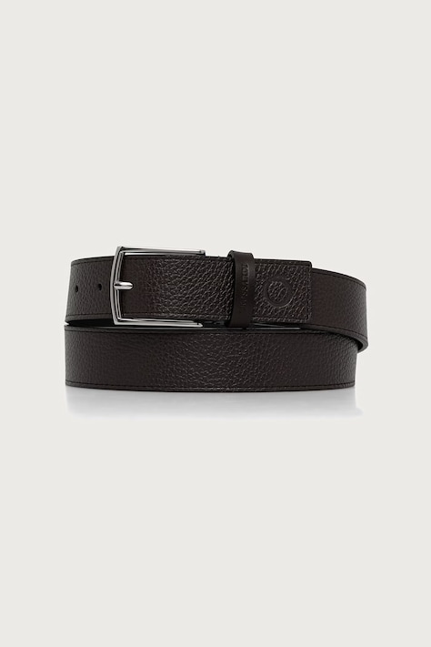 Trussardi Pasek męski skórzany brązowy B349B000042N