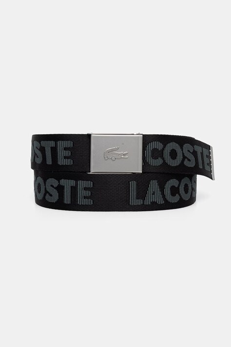 Lacoste pasek męski czarny RC4104