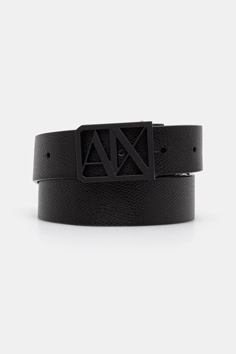Armani Exchange pasek męski skórzany czarny XM002659 AF22849