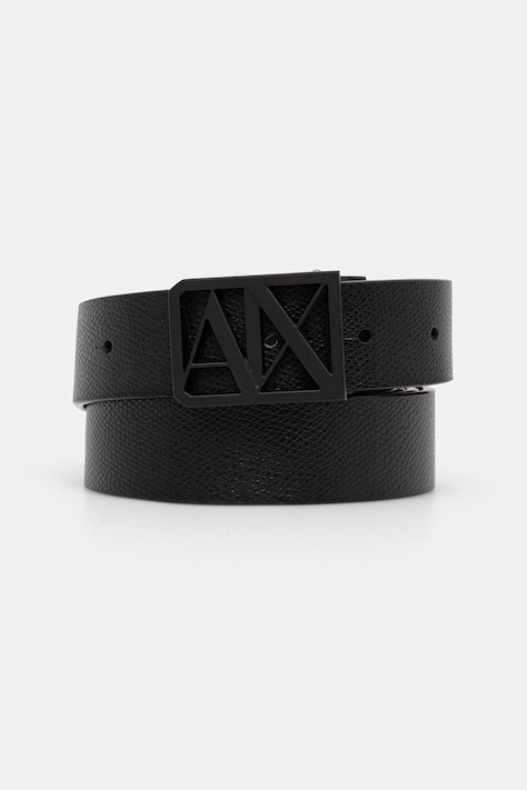 Armani Exchange pasek męski skórzany czarny XM002659 AF22849