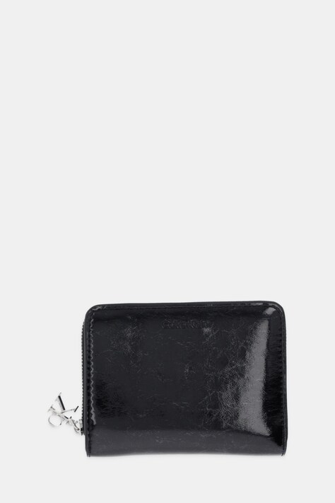 Calvin Klein portfel damski kolor czarny LV04F1103G