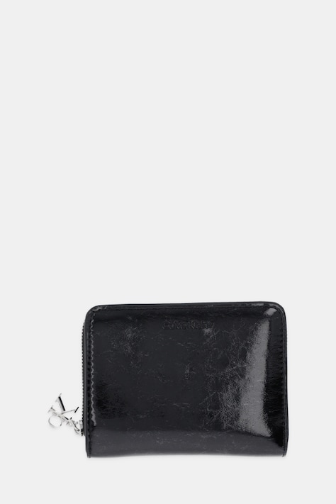 Calvin Klein portfel damski kolor czarny LV04F1103G