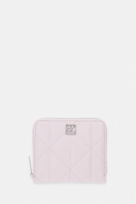 Calvin Klein novčanik za žene od imitacije kože rozi LV04F1121G