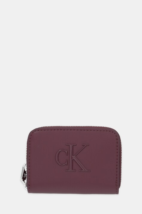 Calvin Klein portfel damski kolor fioletowy LV04F1154G