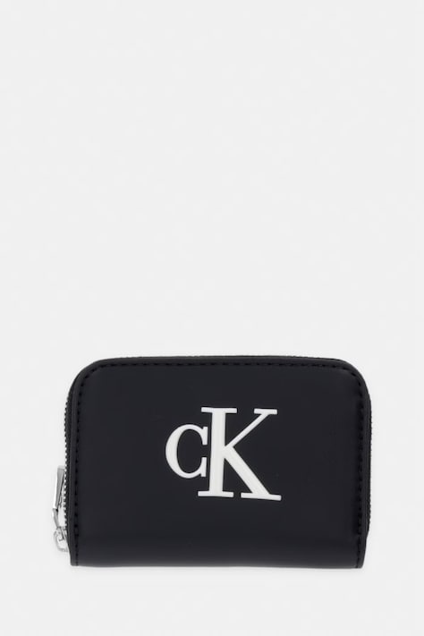 Calvin Klein πορτοφόλι γυναικείο από απομίμηση δέρματος μαύρο LV04F1154G