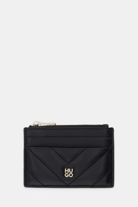 HUGO portfel Chris 2.0 QU_Card Z damski kolor czarny 50557981