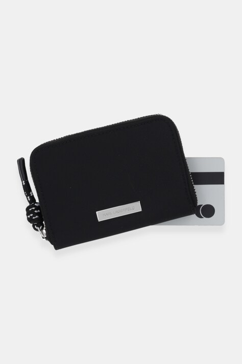 Гаманець Karl Lagerfeld IKON — SS26-PFD01M, чорний — фото 4