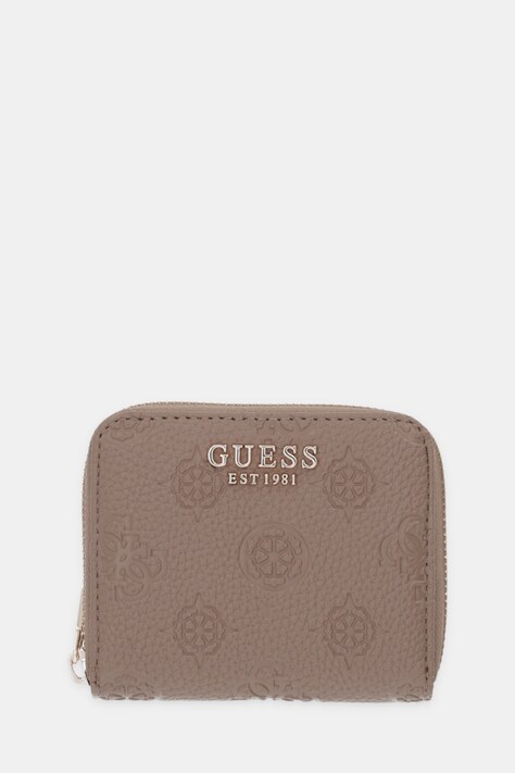 Πορτοφόλι Guess CRESIDIA χρώμα: μπεζ, SWPD98 88137