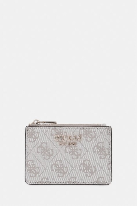 Guess portfel LAUREL damski kolor beżowy SWSG74 59505