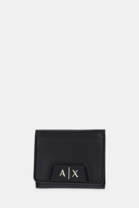 Denarnica Armani Exchange ženska, črna barva, XW001595 AF19892