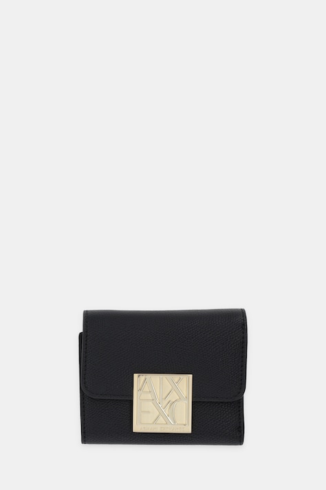 Denarnica Armani Exchange ženska, črna barva, XW001595 AF19895