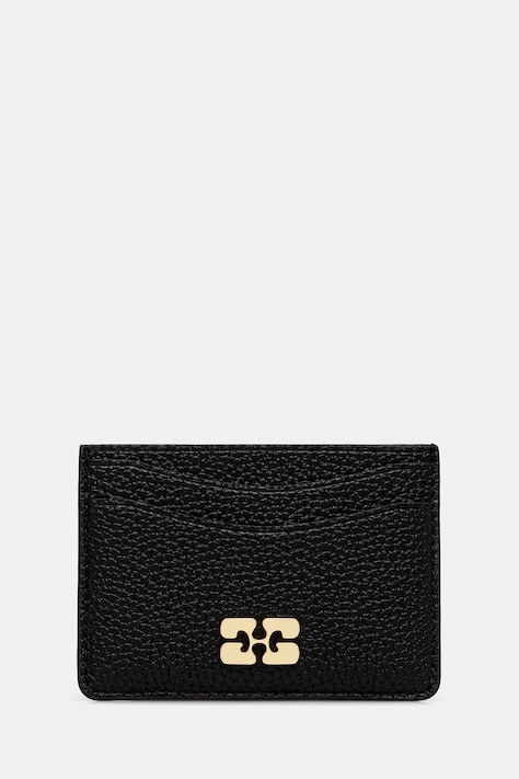 GANNI etui na karty A7303 kolor czarny A7303