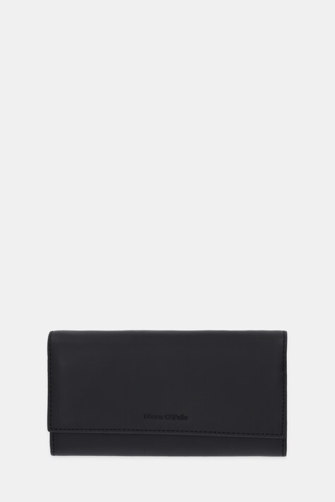 Marc O'Polo portfel skórzany damski kolor czarny 5000009102