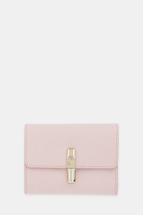 Furla portfel skórzany damski kolor różowy WP00564 ARE000 4355S