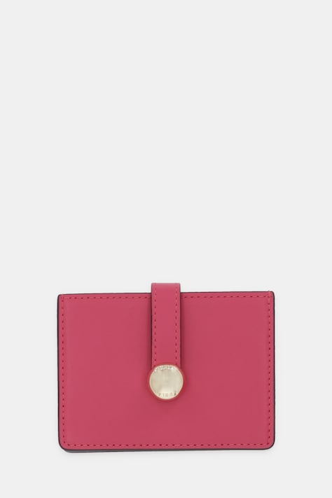 Furla etui na karty skórzane kolor różowy WP00549 AX0733 4515S