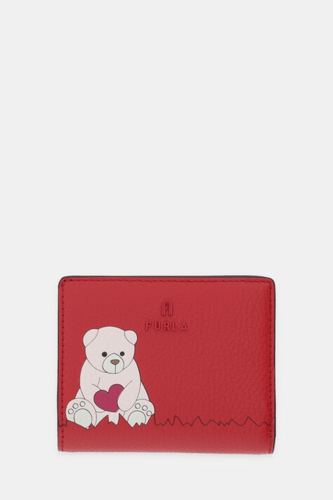 Furla portfel skórzany damski kolor czerwony WP00307 BX4291 4524S