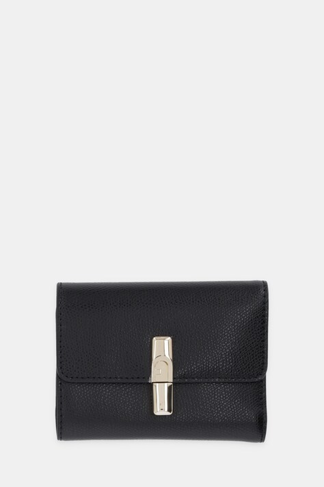 Furla portfel skórzany damski kolor czarny WP00564 ARE000 O6000