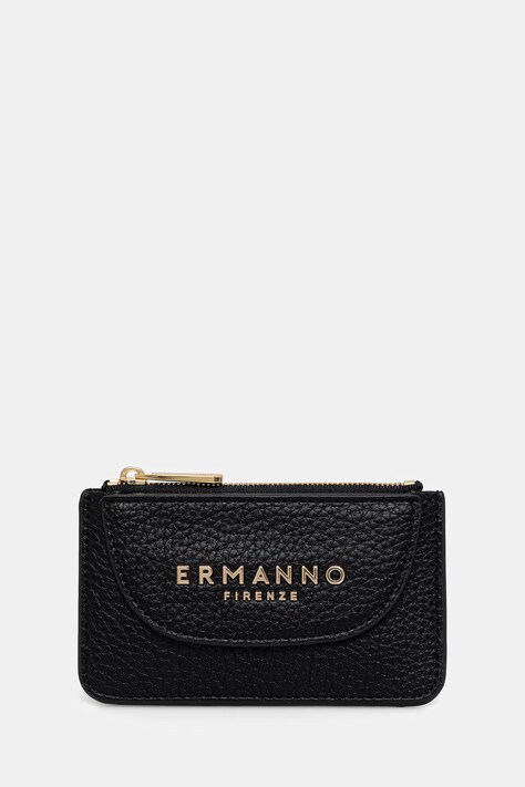 ERMANNO Firenze portfel damski czarny 12600420