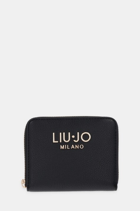 Liu Jo portfel damski kolor czarny AA6156 E1012