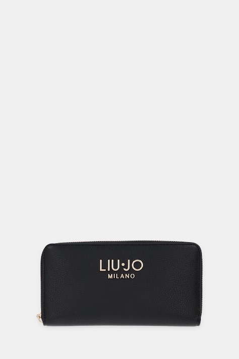 Liu Jo portfel damski kolor czarny AA6170 E1012