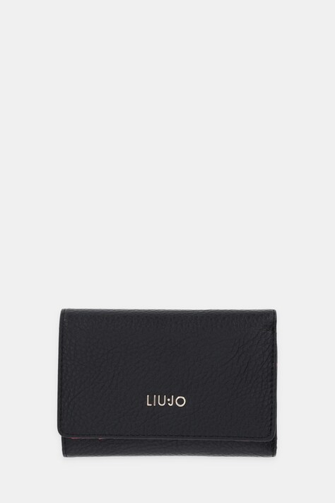 Liu Jo portfel damski kolor czarny AA6172 E1109