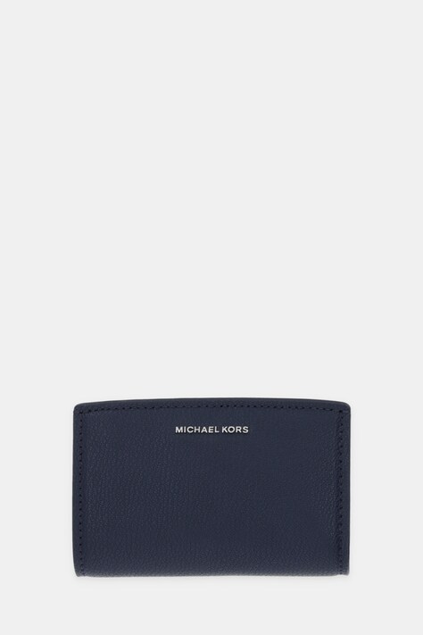 MICHAEL Michael Kors portfel skórzany damski kolor granatowy 32S5SYTZ2L