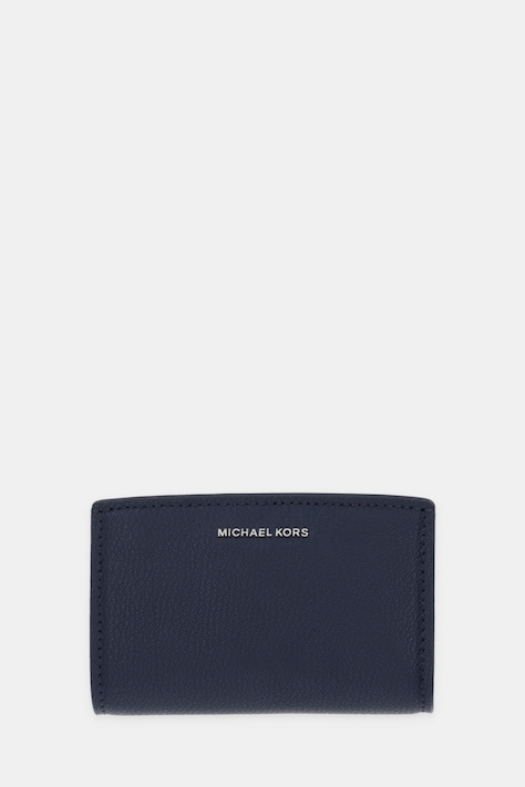 MICHAEL Michael Kors portfel skórzany damski kolor granatowy 32S5SYTZ2L