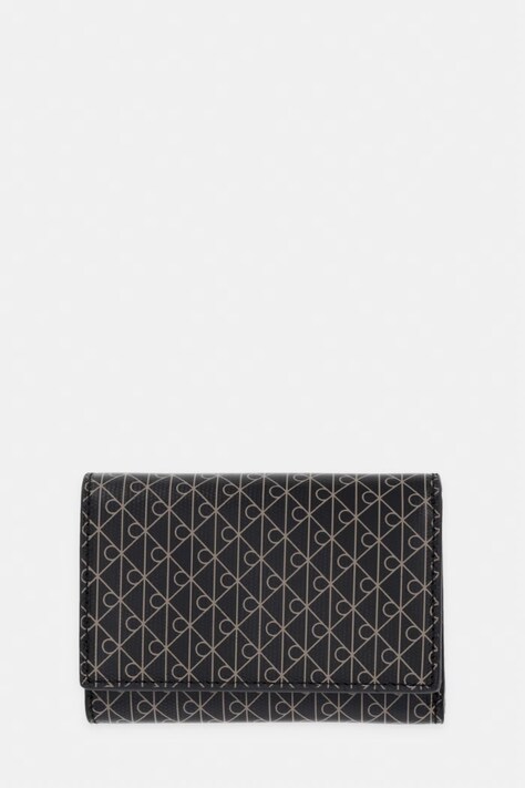 Calvin Klein portfel RFID damski czarny LV04F1118G