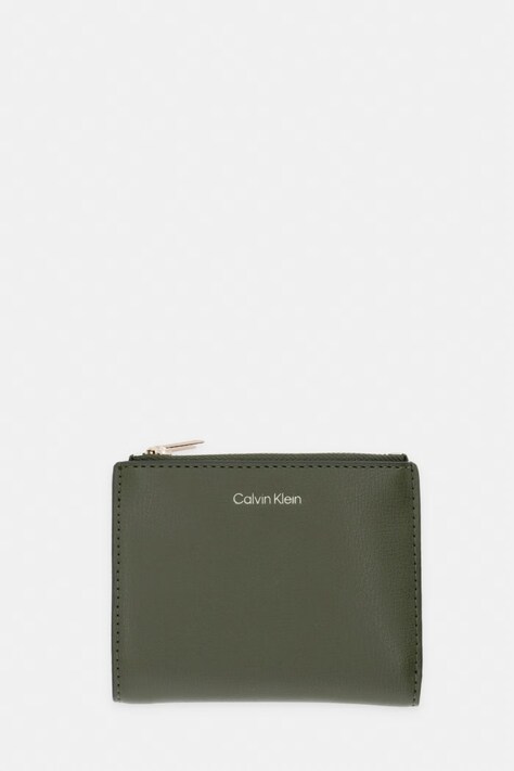 Calvin Klein portofel de damă cu imitație de piele verde LV04F1135G