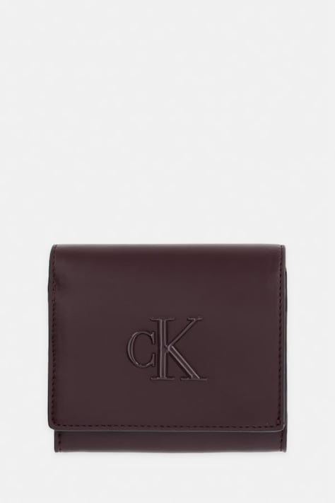Calvin Klein denarnica ženska bordo LV04F1156G