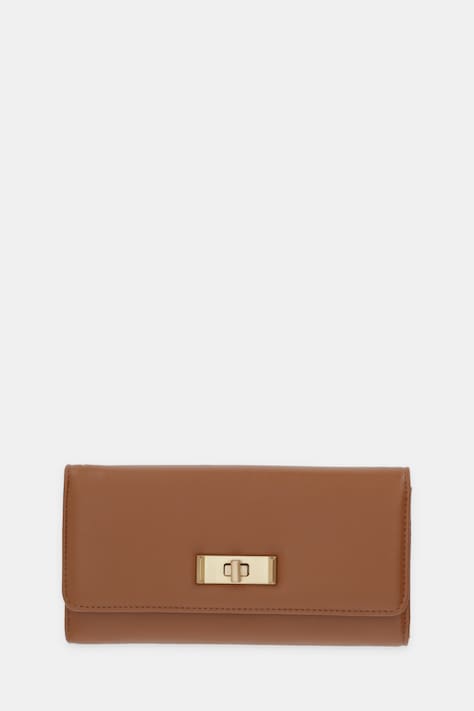 Aldo portfel FELICIANA damski kolor brązowy 14217290