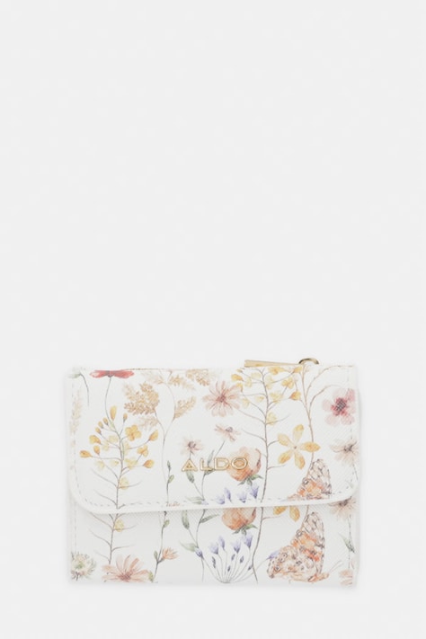 Aldo portfel RIELLA damski kolor beżowy 14336926