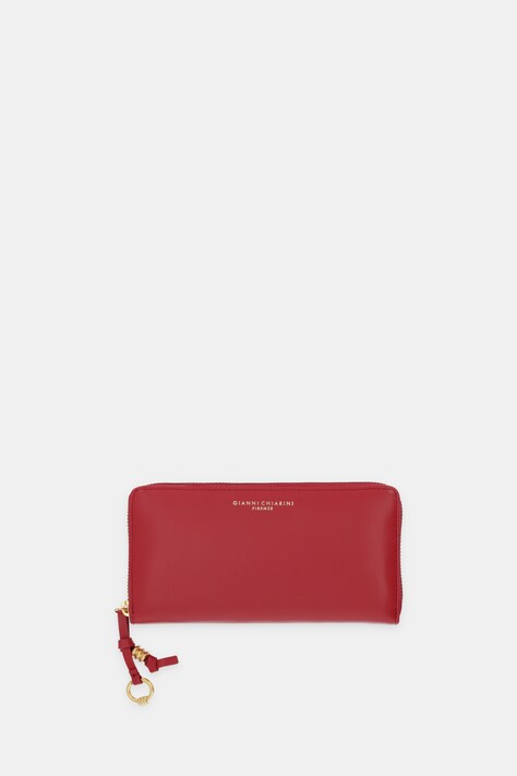 Gianni Chiarini portfel skórzany damski kolor bordowy PF.5042.NA