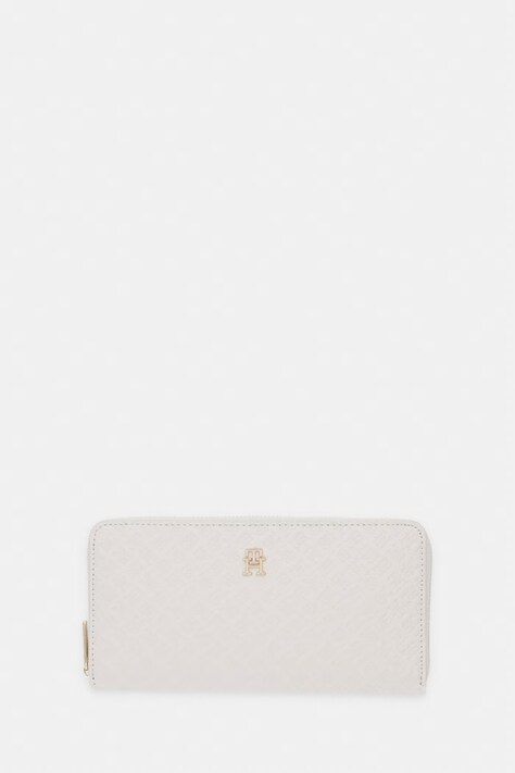 Tommy Hilfiger portfel damski beżowy AW0AW18482