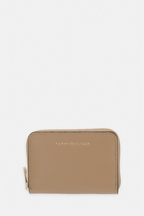 Tommy Hilfiger portfel damski beżowy AW0AW18487