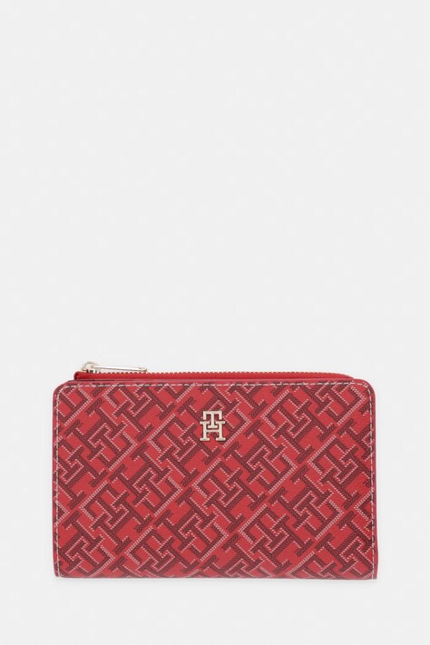 Tommy Hilfiger portfel damski czerwony AW0AW18594
