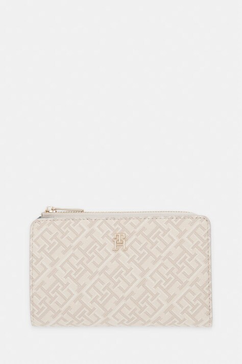 Tommy Hilfiger portfel damski beżowy AW0AW18594