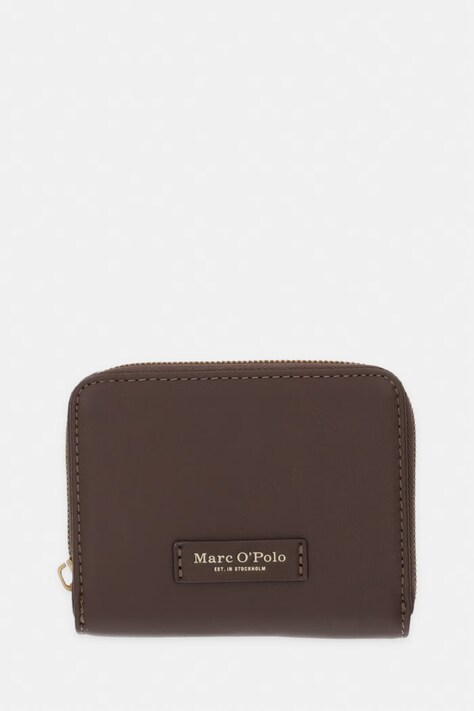 Marc O'Polo portfel damski skórzany brązowy 5000010937