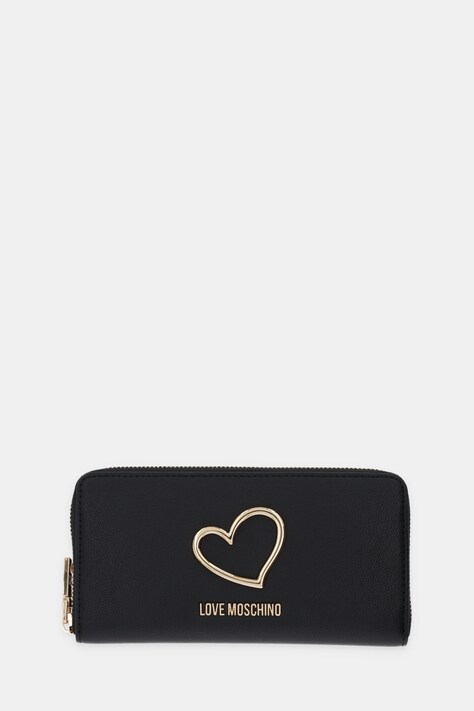 Love Moschino portfel damski kolor czarny JC5505PP1OLQ0000