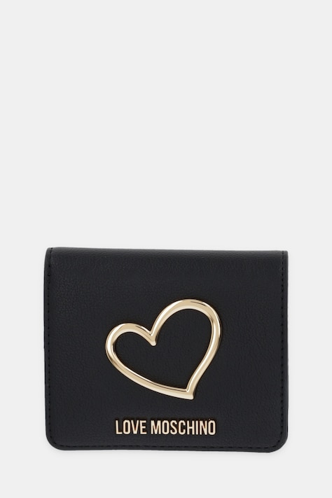 Love Moschino portfel damski kolor czarny JC5506PP1OLQ0000