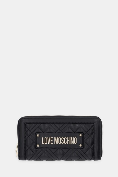 Love Moschino portfel damski kolor czarny JC5600PP1OLA0000